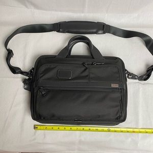 Tumi small screen laptop briefcase